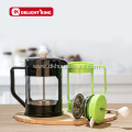 Coffee Borosilicate Glass Coffee Pot With Plunger